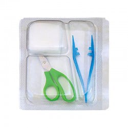 Set d'ablation de fils avec ciseaux coupe-fils 